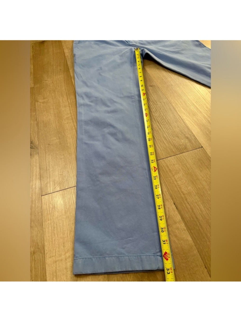 Men’s J. McLaughlin Blue Chino Pants - Size 34 - Picture 4 of 6